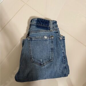 Abercrombie & Fitch Distressed Blue Jeans